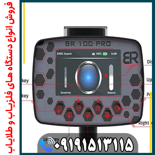 چگونه با ردیاب BR 100 Pro طلا پیدا کنیم؟